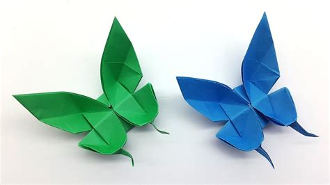 Paper Butterfly Making Instruction How To Make An Origami Butterfly