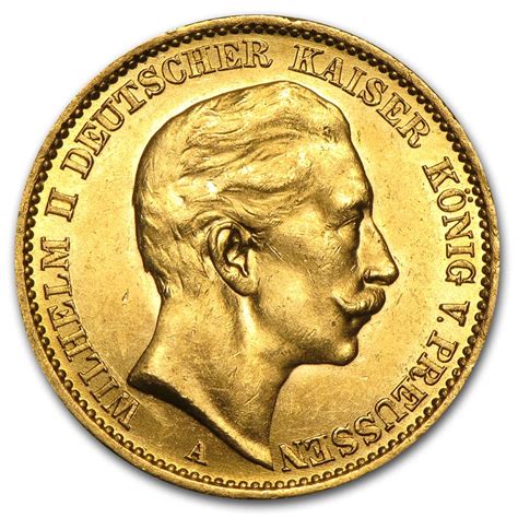 Buy Germany Gold 20 Marks Prussia Random Bu Apmex