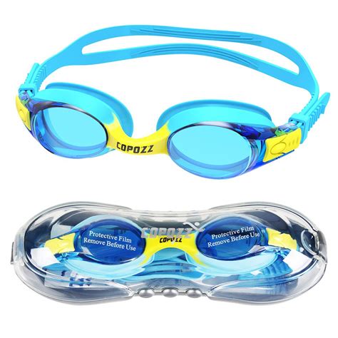 Copozz Kids Swimming Goggles Swim Goggles For Children Junior Boys