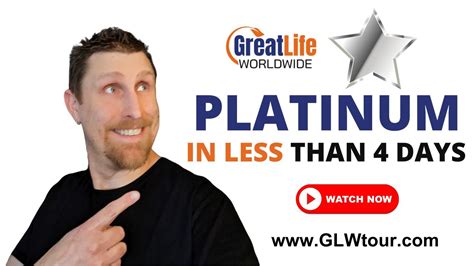 I Hit Platinum In Less Than 4 Days Greatlife Worldwide Youtube
