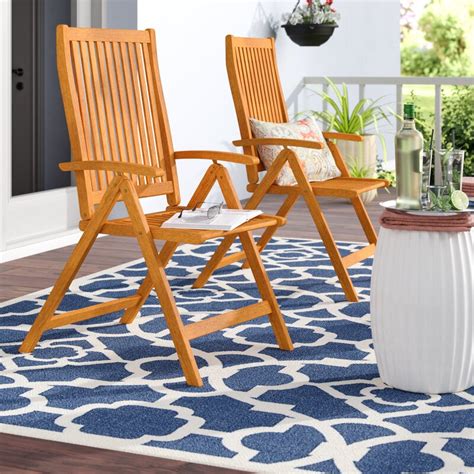 A proper beach chair helps you have a comfortable day at the beach, or any outdoor event or campground. Three Posts Cadsden Reclining Beach Chair & Reviews | Wayfair