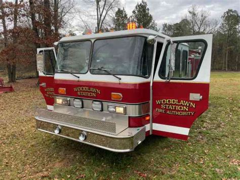 Fire Truck Pumper E 1 Detroit Diesel 6v92 Emergency And Fire Trucks
