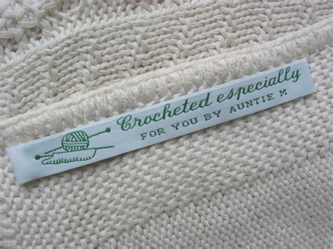 Woven Clothing Labels Personalized Sew On Labels For