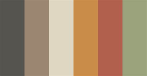 Sobered To Dull Color Scheme Brown