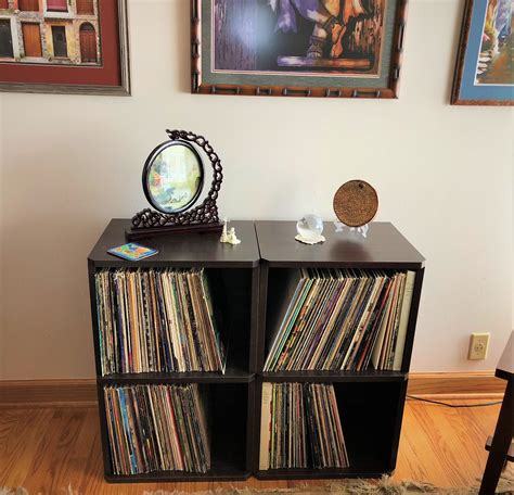 Our 2 Shelf Vinyl Record Storage On Fleek Vinyl Record Storage