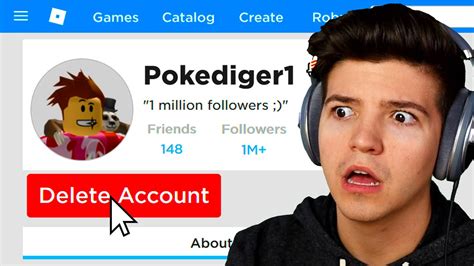 If Poke Loses I Delete His Account Roblox Youtube