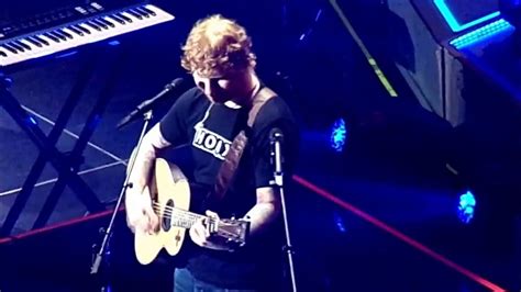 Ed Sheeran How Would You Feel Paean Live The Staples Center On
