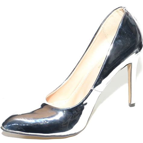 Una selezione di scarpe scontate e sneakers a prezzi ribassati da non perdere. DECOLLETE DONNA ARGENTO SPECCHIATO LUCIDO LINEA LUXURY ...