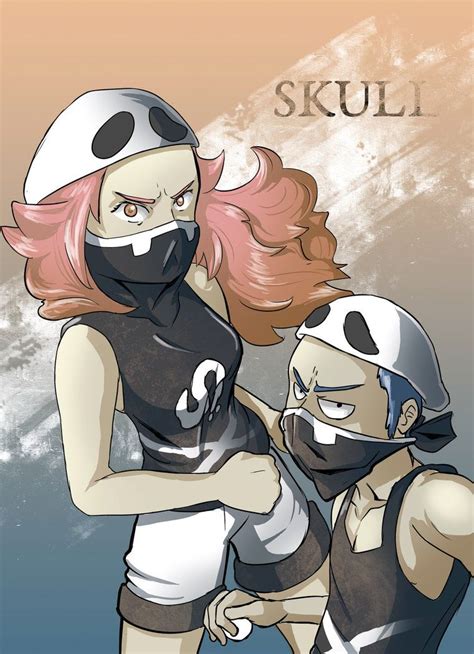 Team Skull Grunts By Elstrawfedora On Deviantart Team Skull Pokemon