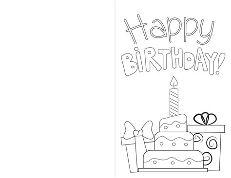 3 Printable Birthday Card Drawing Ideas Freebie Finding Mom