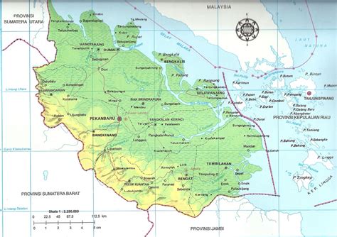 pekanbaru provinsi kepulauan riau map