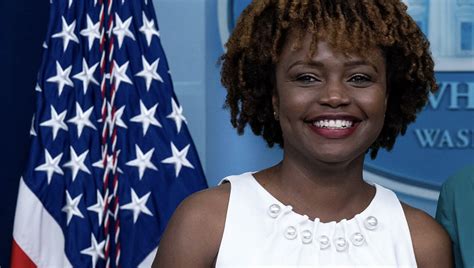 Karine Jean Pierre Named As First Black W House Press Secretary