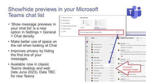 Showhide Previews In Your Microsoft Teams Chat List Super Simple 365
