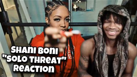 Best Female Drill Rapper Shani Boni Solo Threat Shot By
