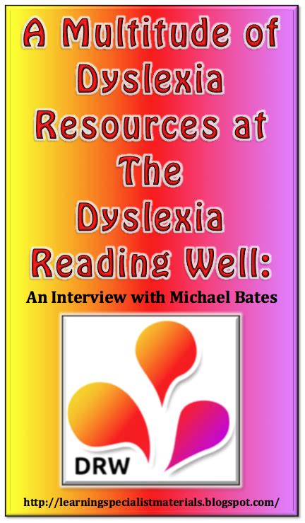 A Multitude Of Resources For Dyslexia At Dyslexia Reading Well
