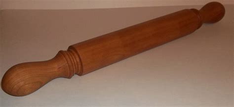 Turned Rolling Pin Rolling Pin Wood Turning Rolls