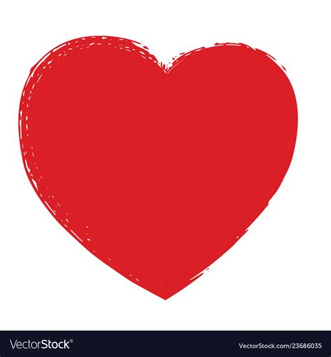 Distress Grunge Heart Royalty Free Vector Image