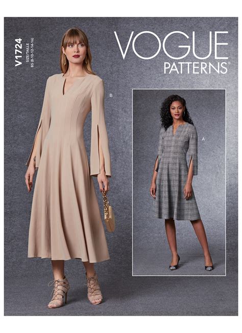 Vogue Patterns 1724 Misses Dress