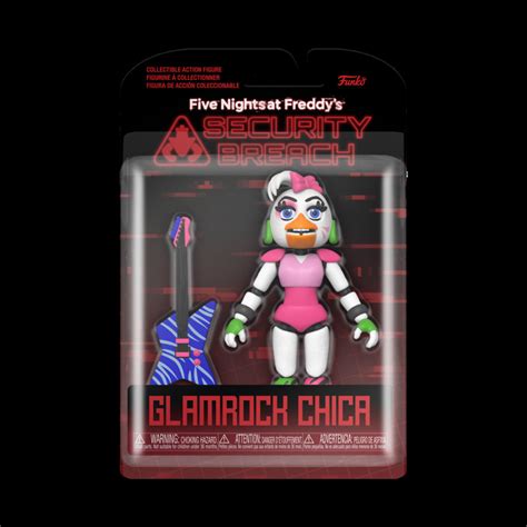 Action Figure Fnaf Security Breach Glamrock Chica On Onbuy