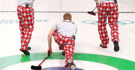 Norwegian Curling Team Famous For Fancy Pants