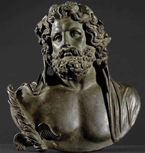 Bust Of Jupiter Imperial Roman 1st 2nd C Ce Antique Sculpture Roman