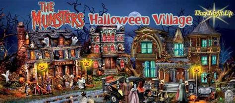 Munsters Halloween Village Halloween Village Halloween Themes The