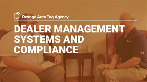 Streamlining Compliance with Dealer Management Systems
