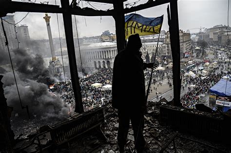 Clashes In Kiev In Pictures World News
