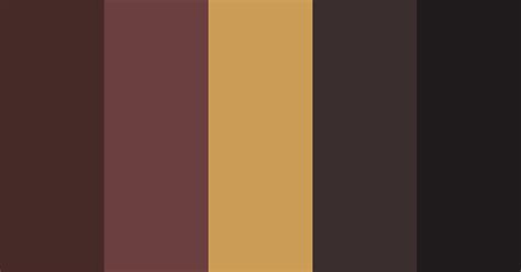 Espresso Black And Brown Color Scheme Black