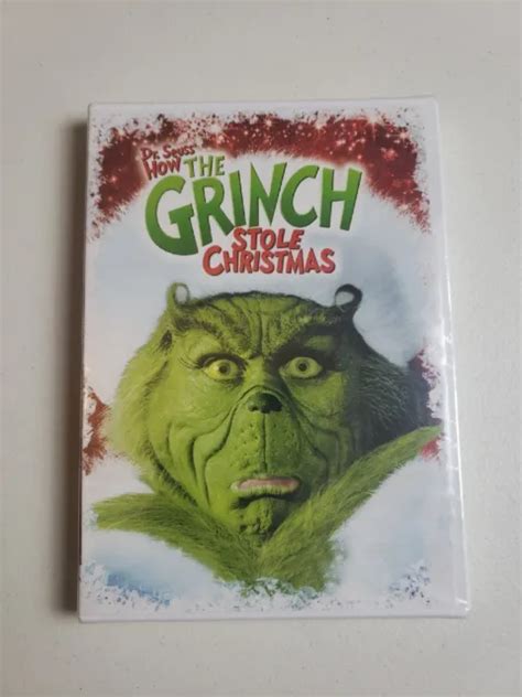 DR SEUSS HOW The Grinch Stole Christmas DVD Jim Carrey Jeffrey Tambor New PicClick
