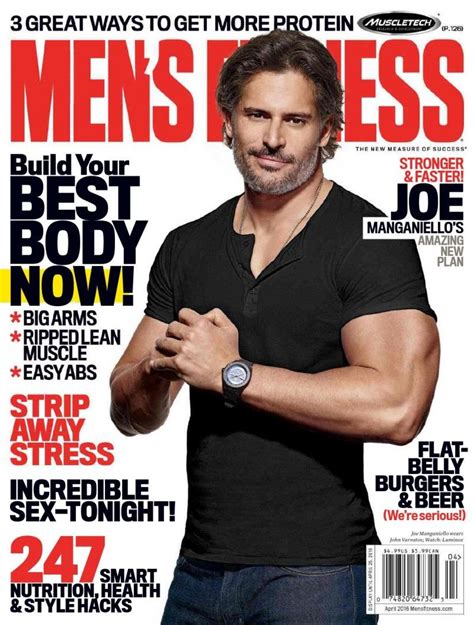 Joe Manganiello Covers Mens Fitness Dishes On Current Workout Goals