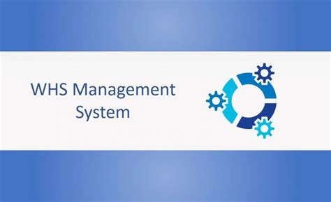 Whs Management System