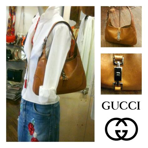 Gucci Vintage Jackieo Bag In Leather Bags Vintage Gucci Gucci