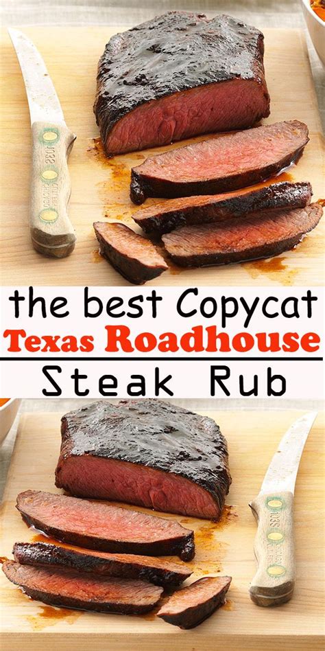 Searching for the texas roadhouse dessert menu? the best Texas Roadhouse Steak Rub #thebest #Texas # ...