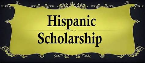 Hispanic Scholarships 2018 2019