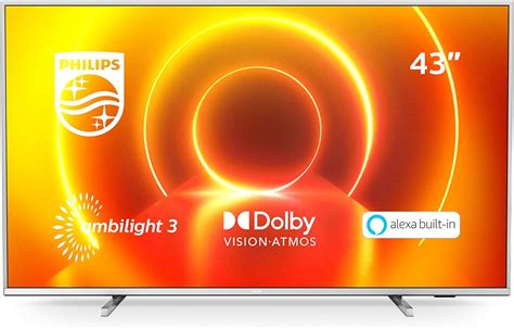 Philips Ambilight 43pus785512 43 Inch Led Tv 4k Uhd P5 Perfect