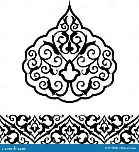 Arabic Ornament Stock Vector Illustration Of Element 39726833