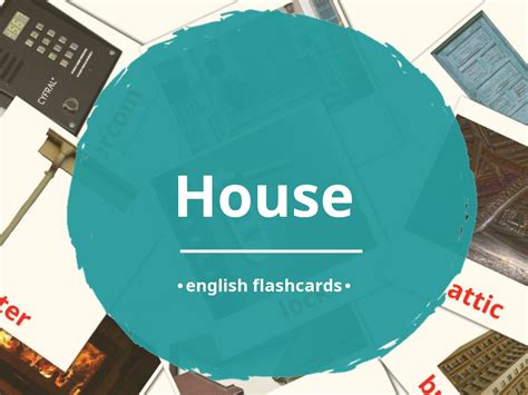 25 Free House Flashcards Pdf English Words