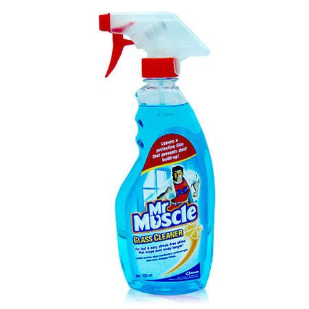 I use mr muscle glass cleaner regularly for windows, mirrors, stove top, glass table tops as well as dusting ledges. Hollywood Props & Sales • Expendables • Cleaning • Mr ...