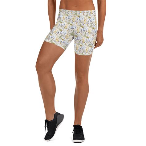 Oxyd Liby Yellow Tight Shorts Oxyd