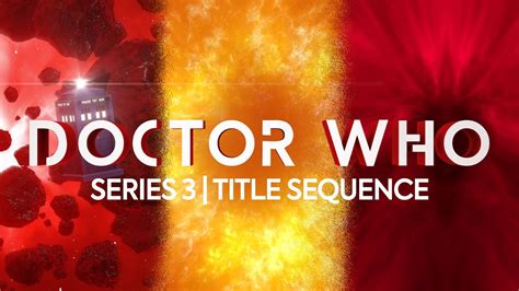 Doctor Who Fan Film Series 3 Title Sequence Youtube