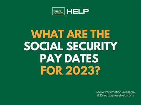 2023 Social Security Payment Schedule Direct Express Card Help In