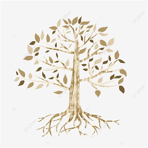 Tree Roots PNG Transparent Abstract Trees Root Big Tree Leaves Plant