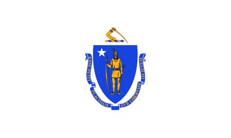 Free Picture State Flag Massachusetts