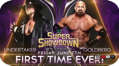 FULL MATCH Goldberg Vs The Undertaker WWE Super Showdown 2019