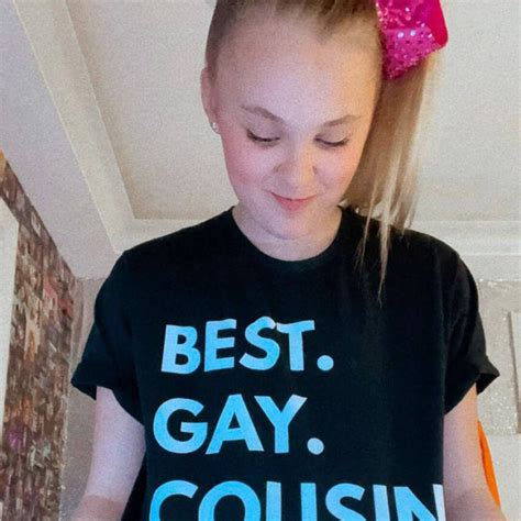 Jojo Siwa Seemingly Comes Out By Wearing Best Gay Cousin