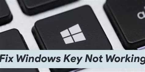 How To Solved Windows Key Not Working TechFandu