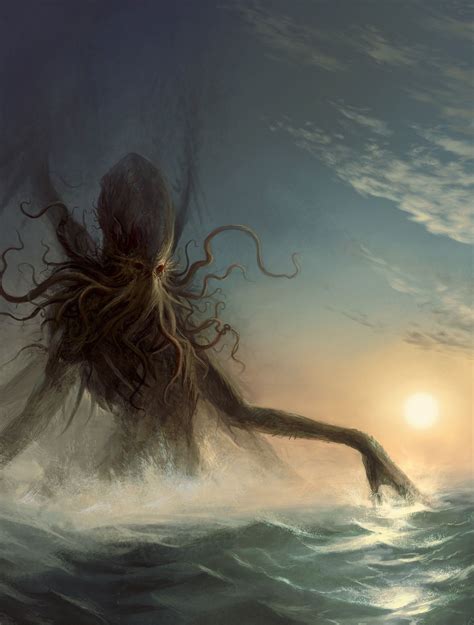Pin By J Cramer On Lovecraft Mythos Cthulhu Art Lovecraftian Horror
