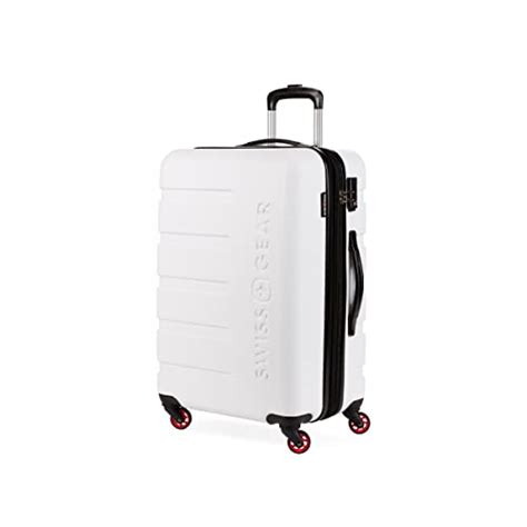 Swissgear 7366 Hardside Expandable Luggage With Spinner Wheels White
