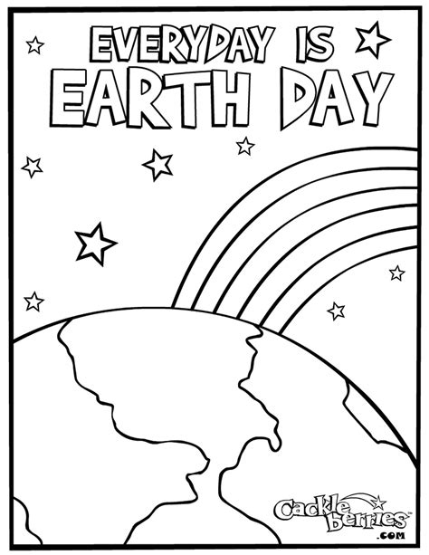 Free Printable Earth Day Coloring Pages